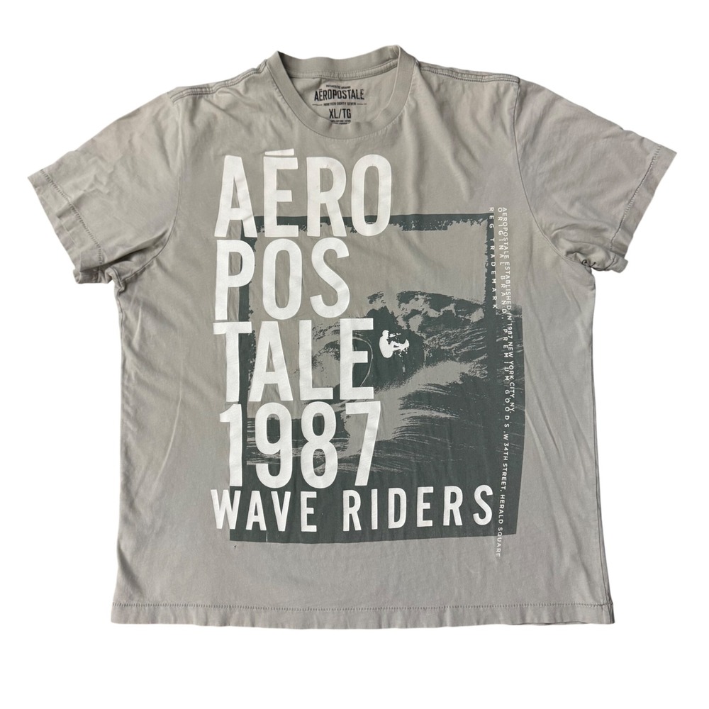 Aeropostale Wave Riders Graphic T-Shirt 
 Surf Tee XL